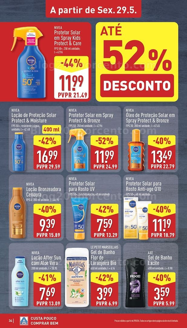 Antevisão Folheto ALDI Promoções de 25 a 31 maio